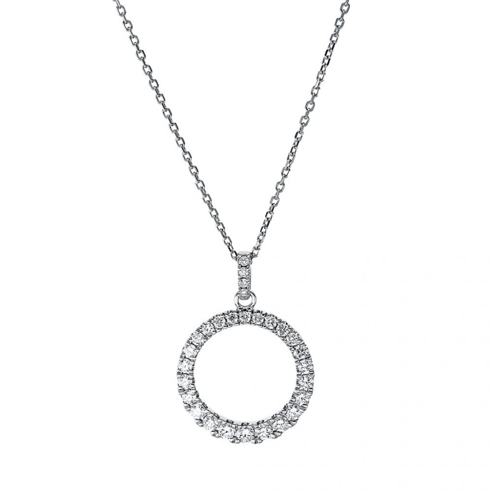 Whitegold Diamond Necklace