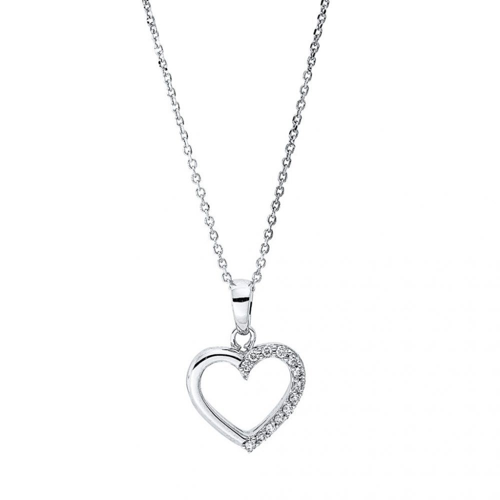 Whitegold Diamond Necklace