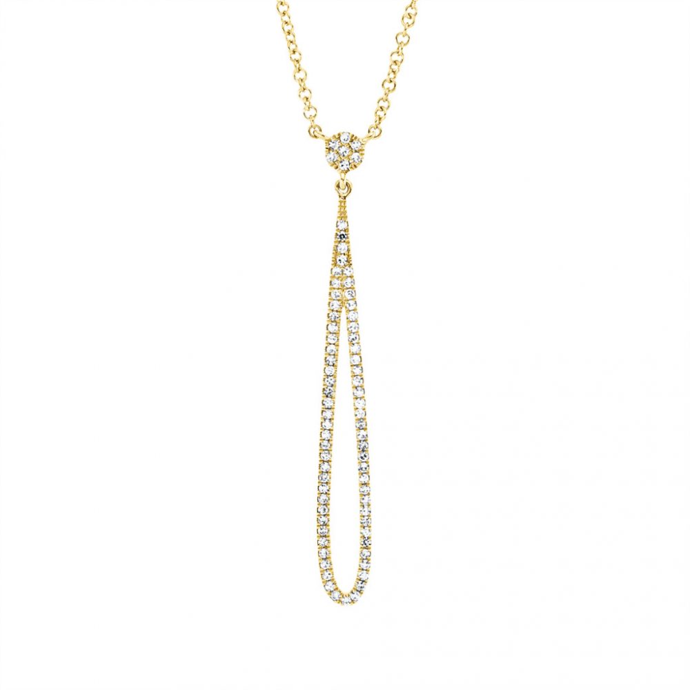 Yellowgold Diamond Necklace