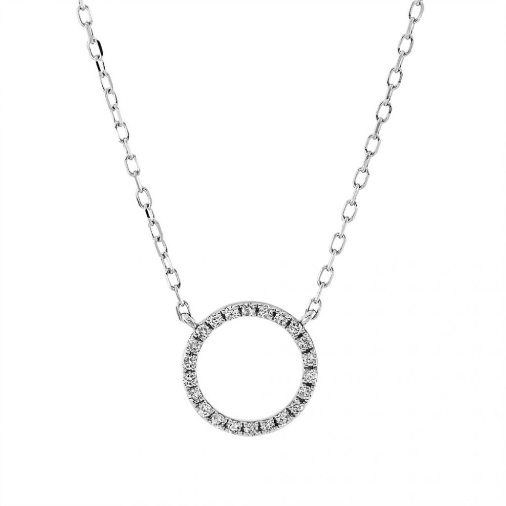 Whitegold Diamond Necklace