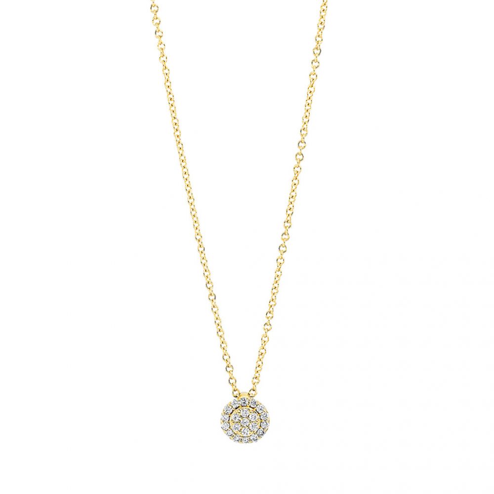 Yellowgold Diamond Necklace