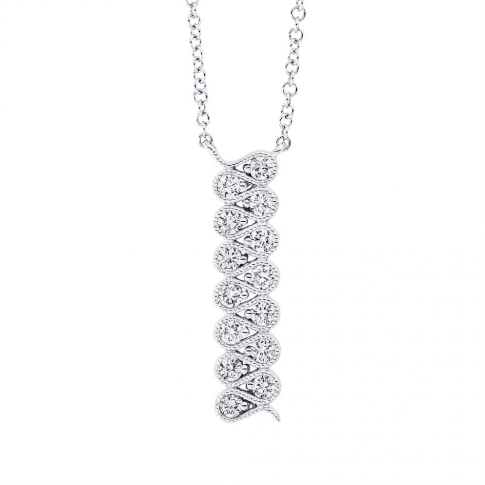 Whitegold Diamond Necklace