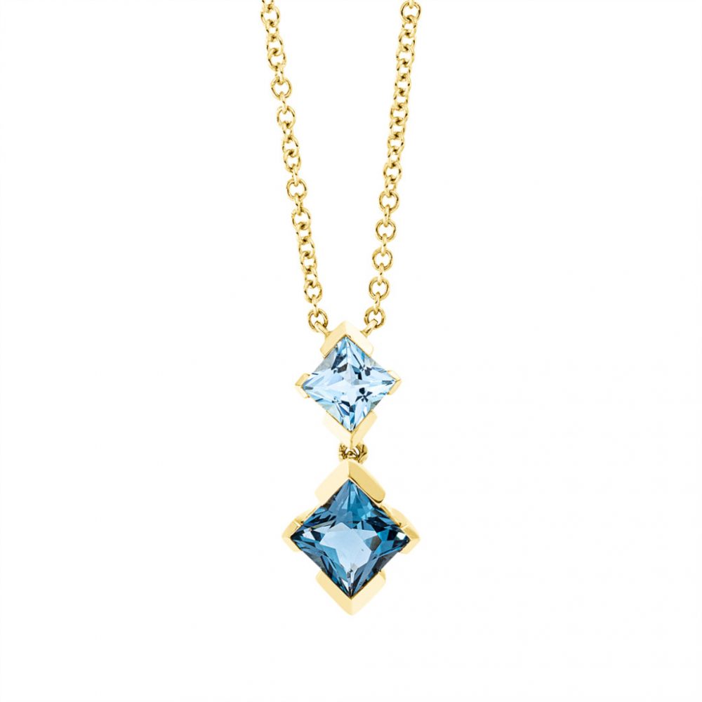 Yellowgold Topaz Necklace