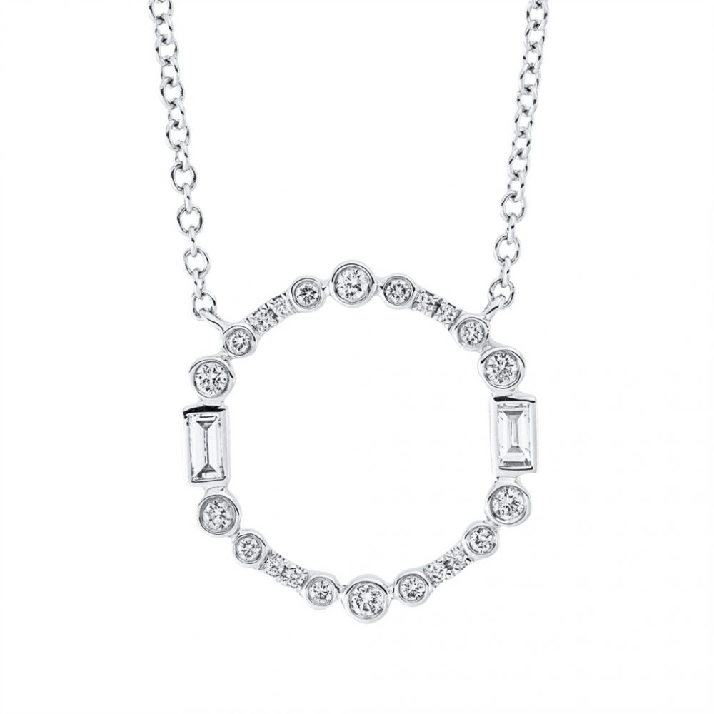 Whitegold Diamond Necklace