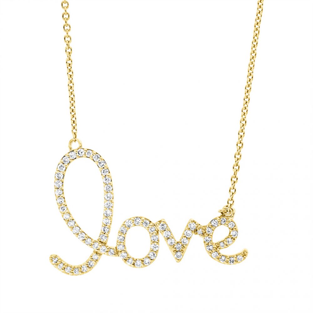 Yellowgold Diamond Necklace