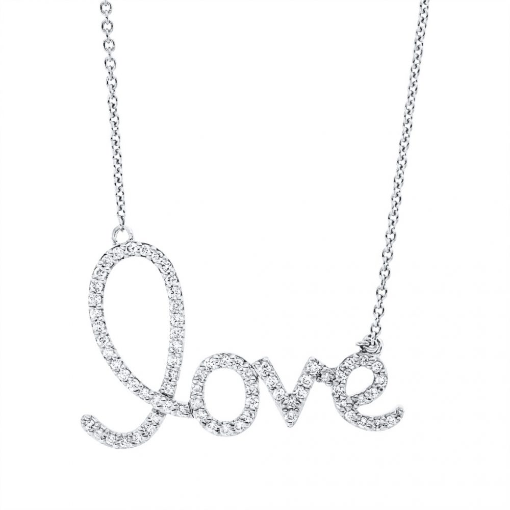 Whitegold Diamond Necklace