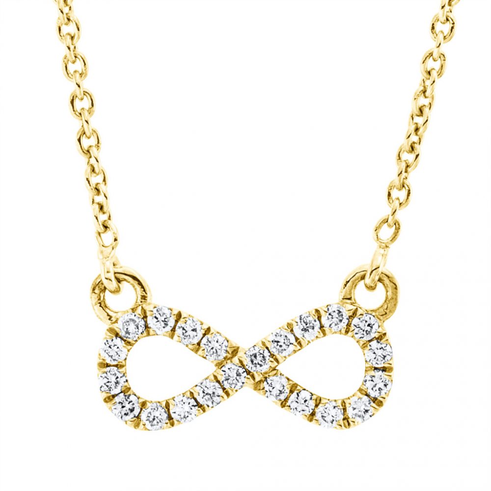 Yellowgold Diamond Necklace