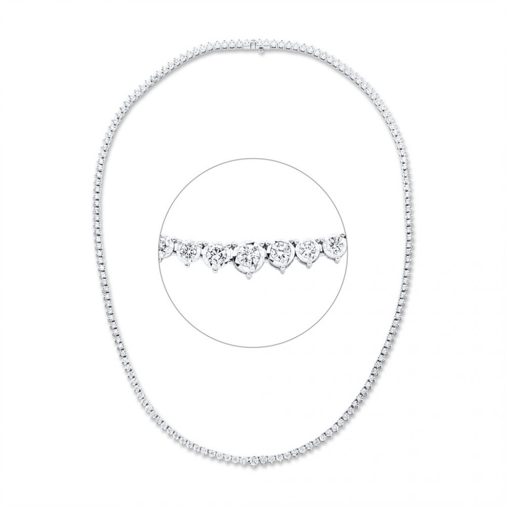 Whitegold Diamond Necklace