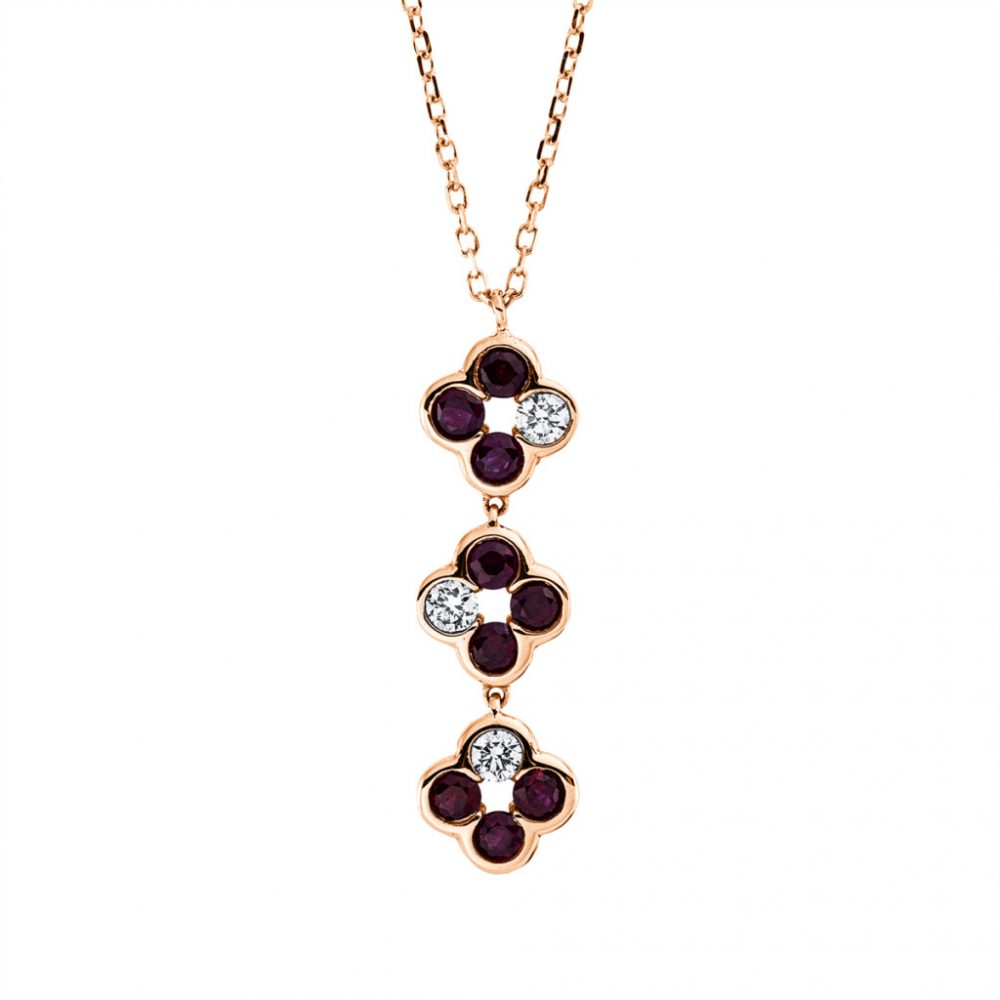 Redgold Ruby Necklace