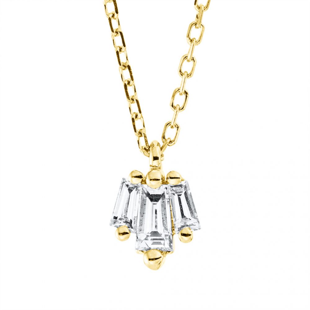 Yellowgold Diamond Necklace