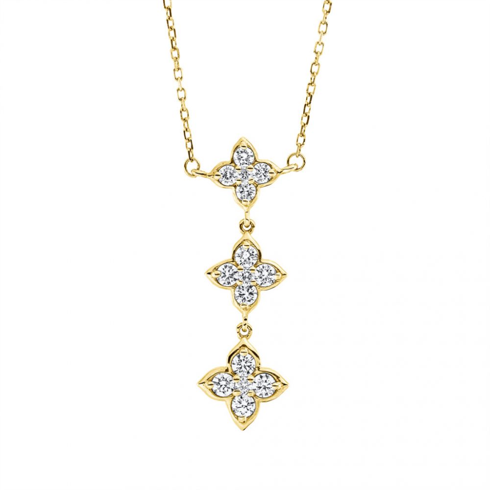 Yellowgold Diamond Necklace