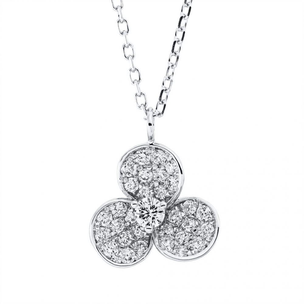 Whitegold Diamond Necklace