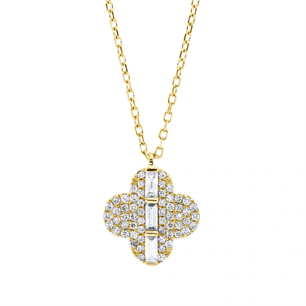 Yellowgold Diamond Necklace