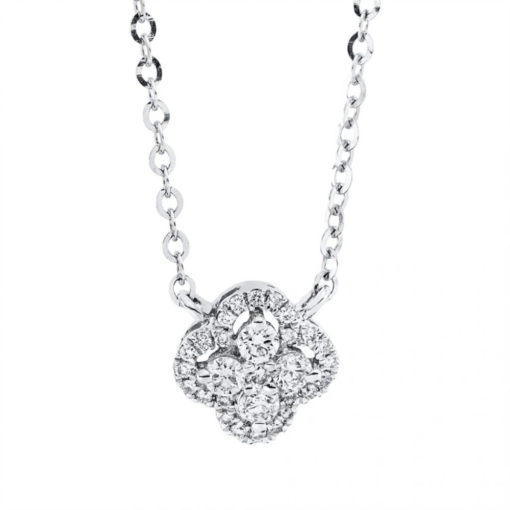 Whitegold Diamond Necklace