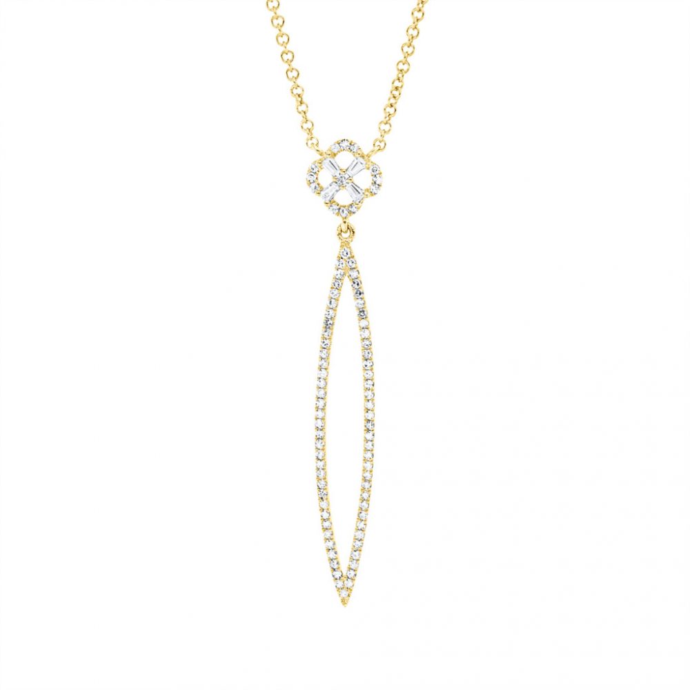 Yellowgold Diamond Necklace