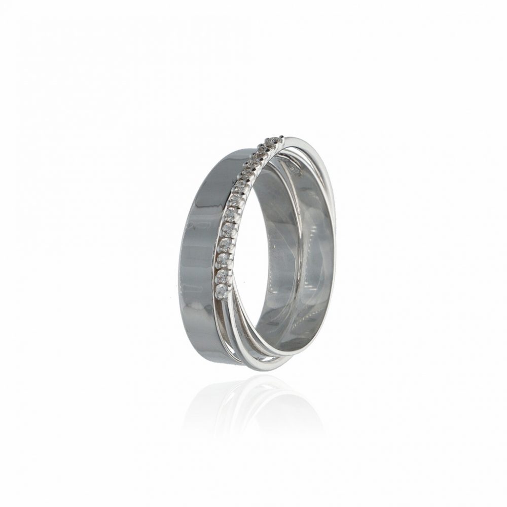 White Gold  Diamond Ring 