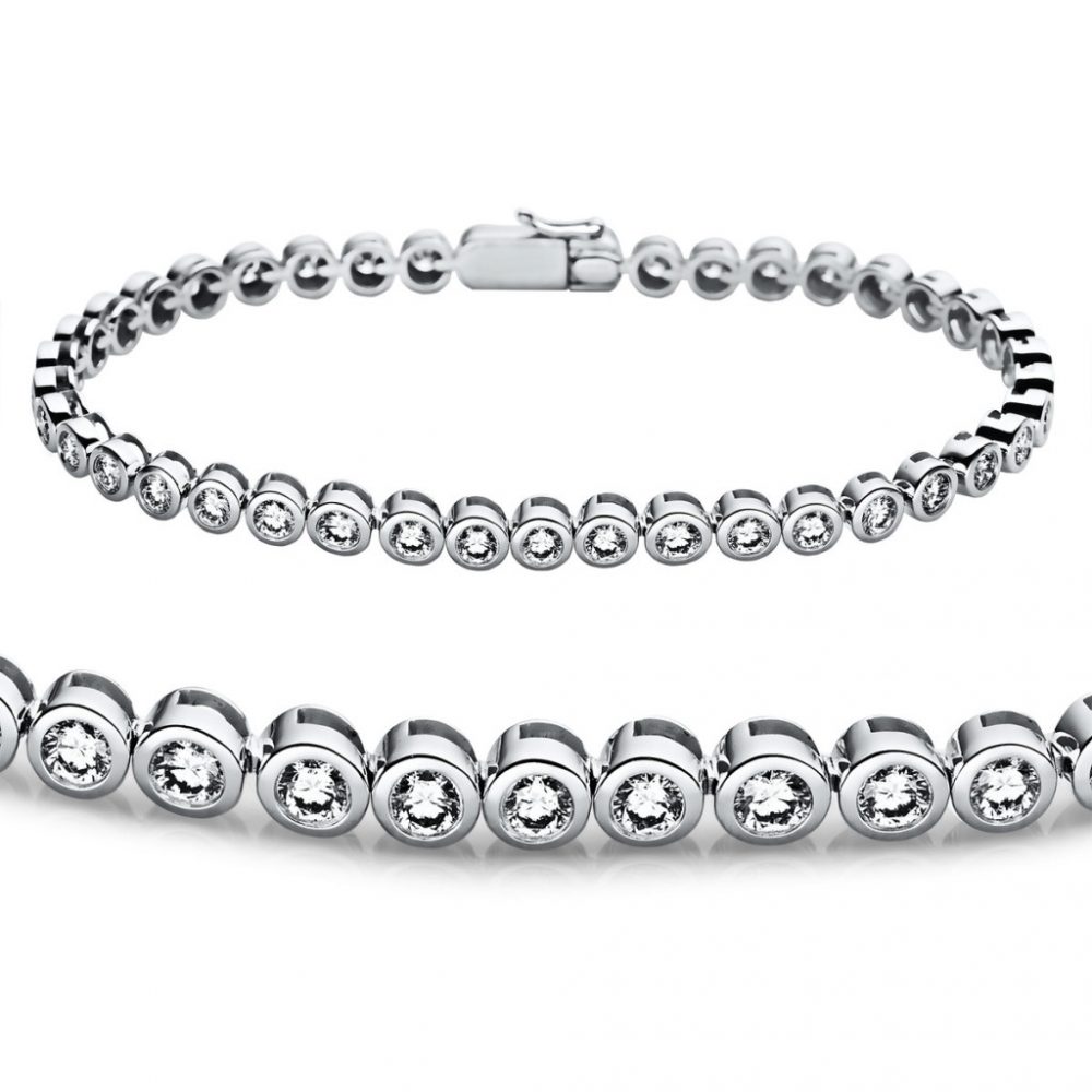 Whitegold Diamond Bracelets