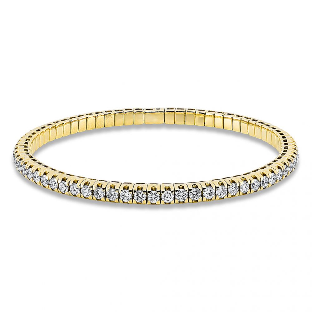 Yellowgold Diamond Bracelets