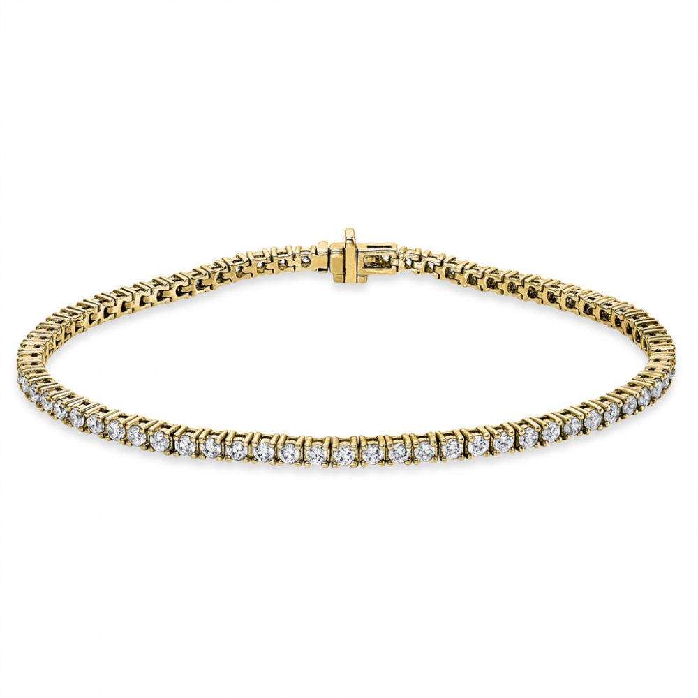 Yellowgold Diamond Bracelets