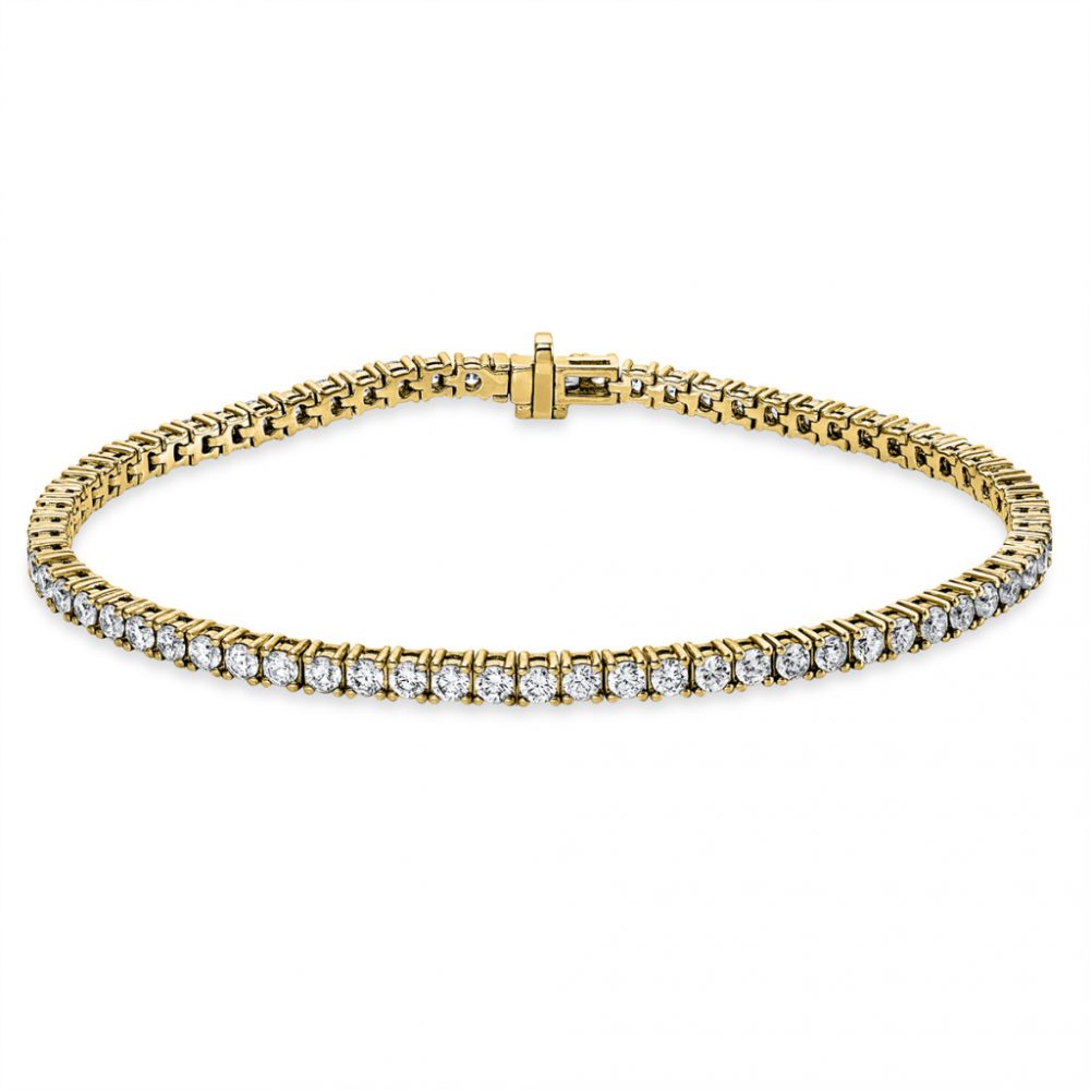 Yellowgold Diamond Bracelets