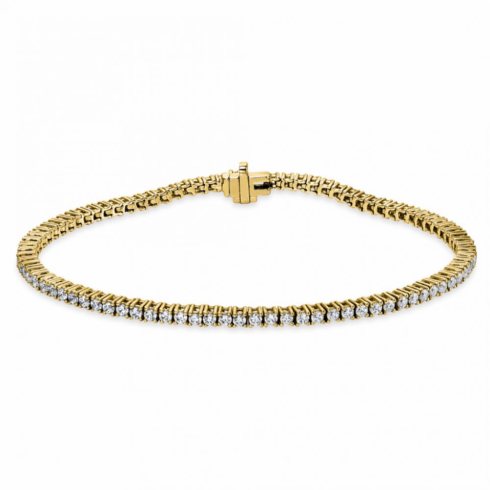 Yellowgold Diamond Bracelets