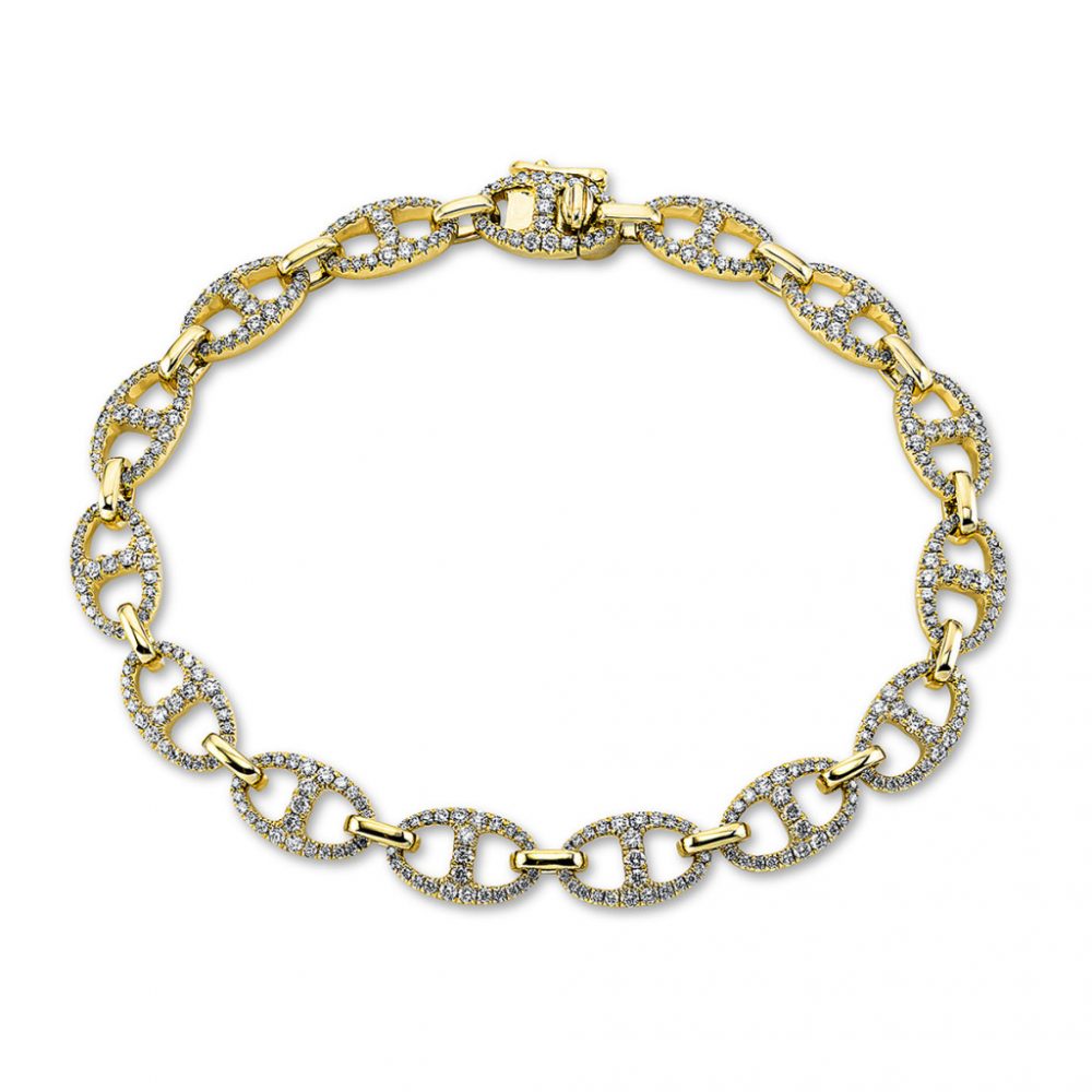 Yellowgold Diamond Bracelets