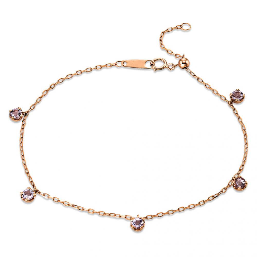 Redgold Morganite Bracelets