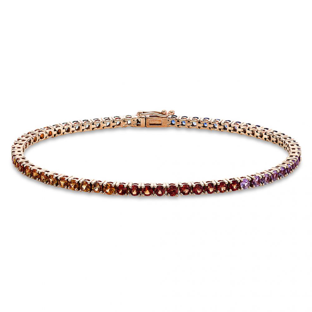 Redgold Sapphire Bracelets