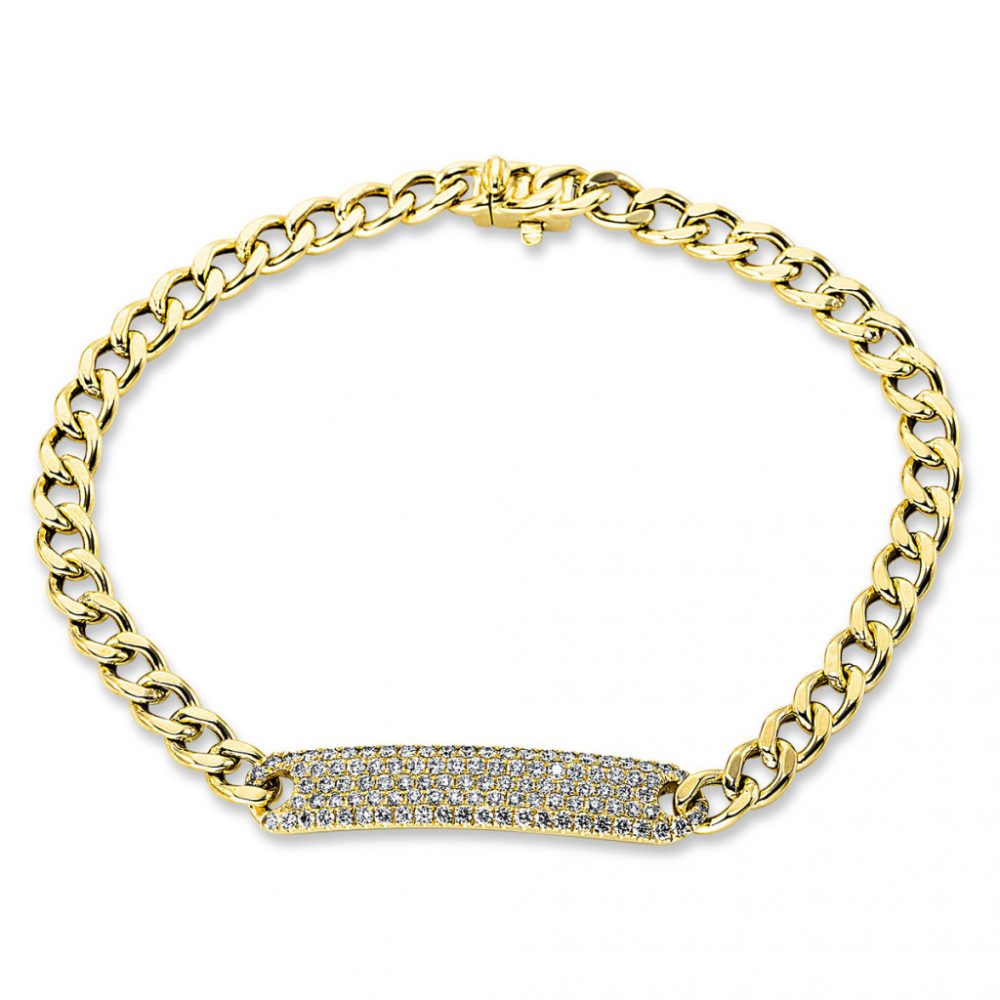 Yellowgold Diamond Bracelets