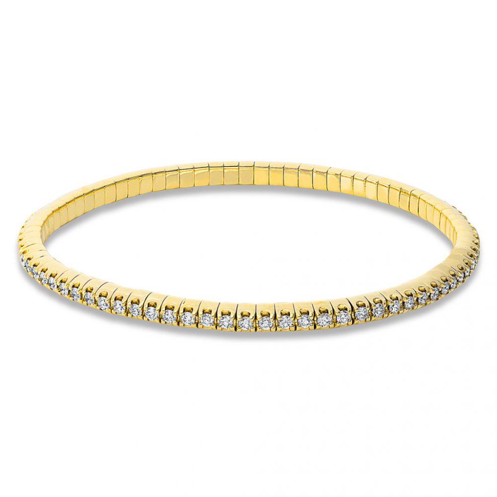 Yellowgold Diamond Bracelets