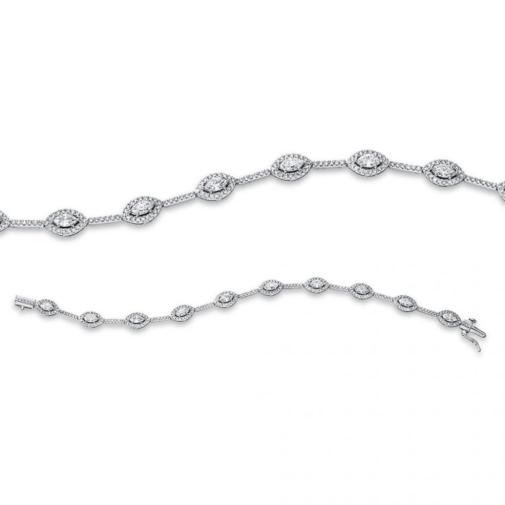 Whitegold Diamond Bracelets