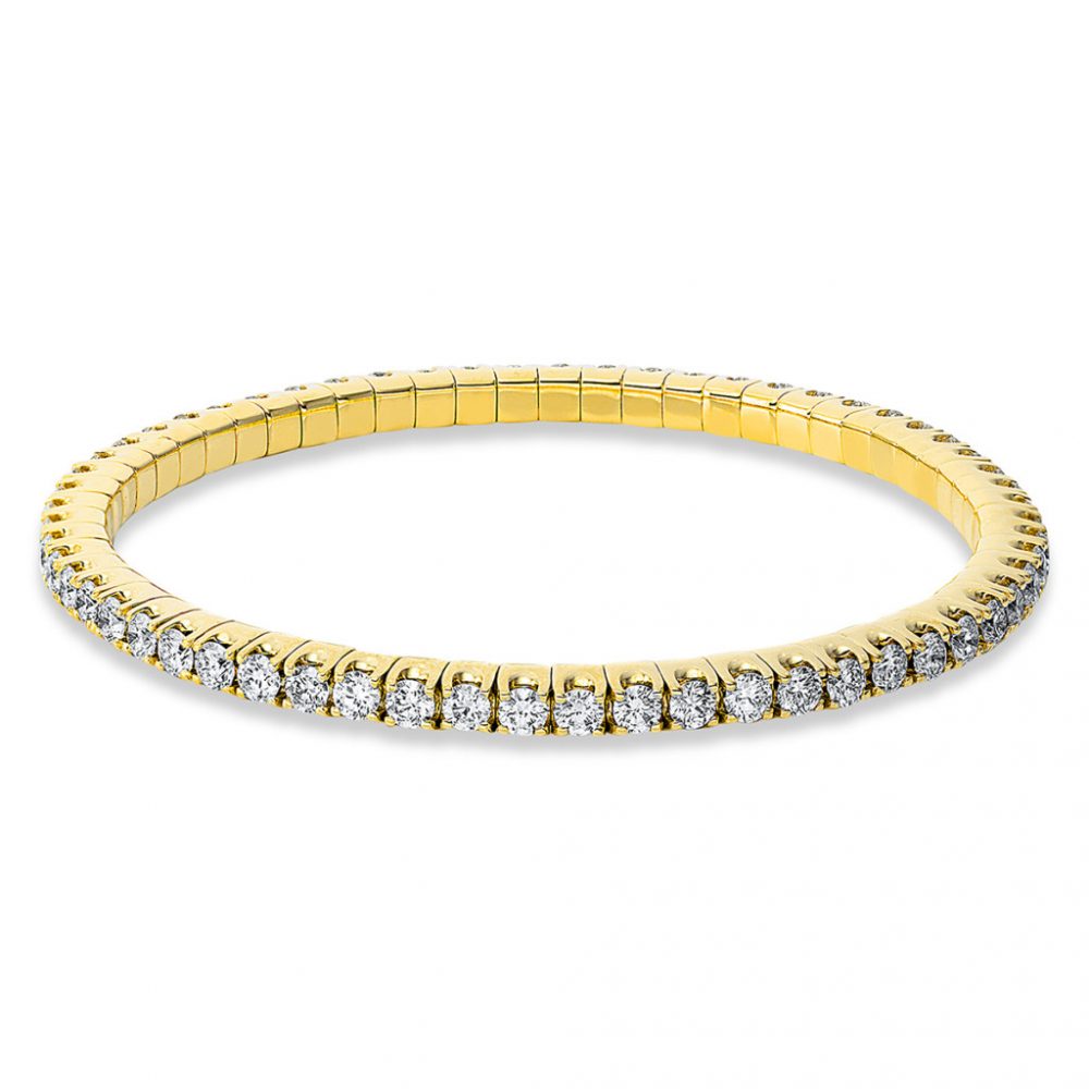 Yellowgold Diamond Bracelets