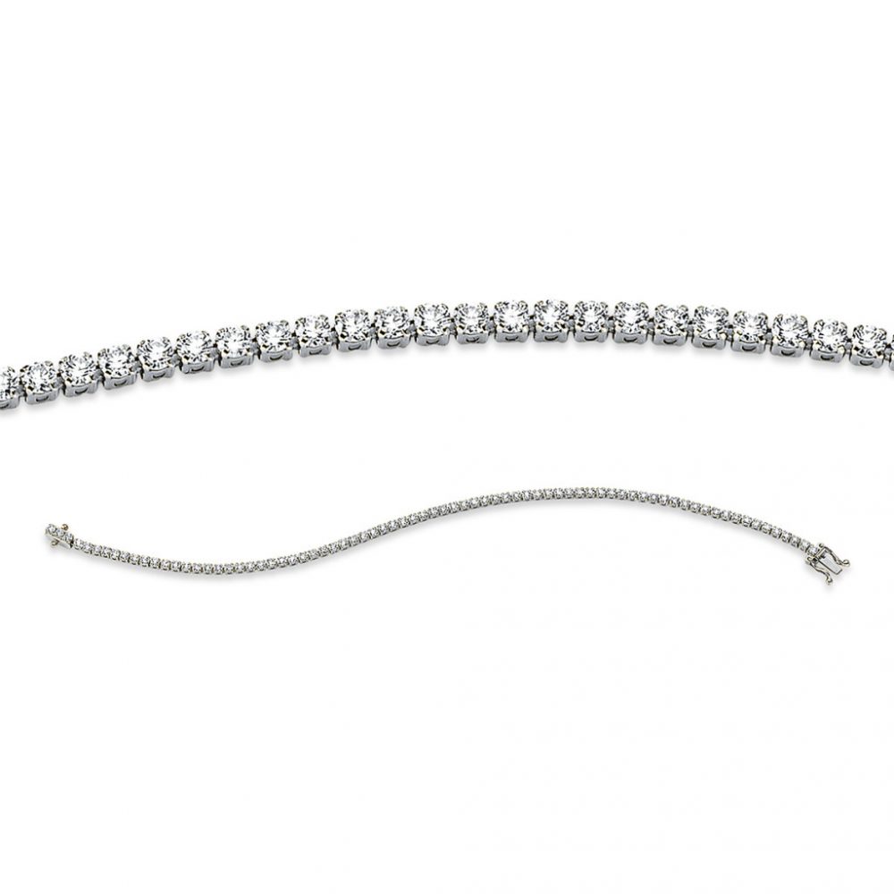 White Gold Diamond Bracelets