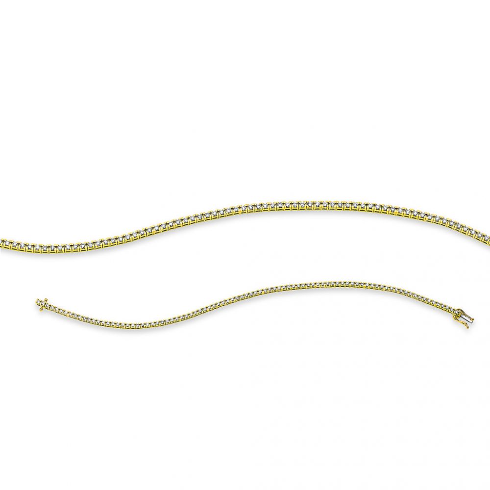 Yellowgold Diamond Bracelets