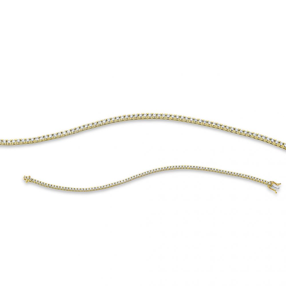 Yellowgold Diamond Bracelets