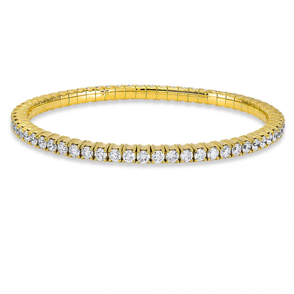 Yellowgold Diamond Bracelets