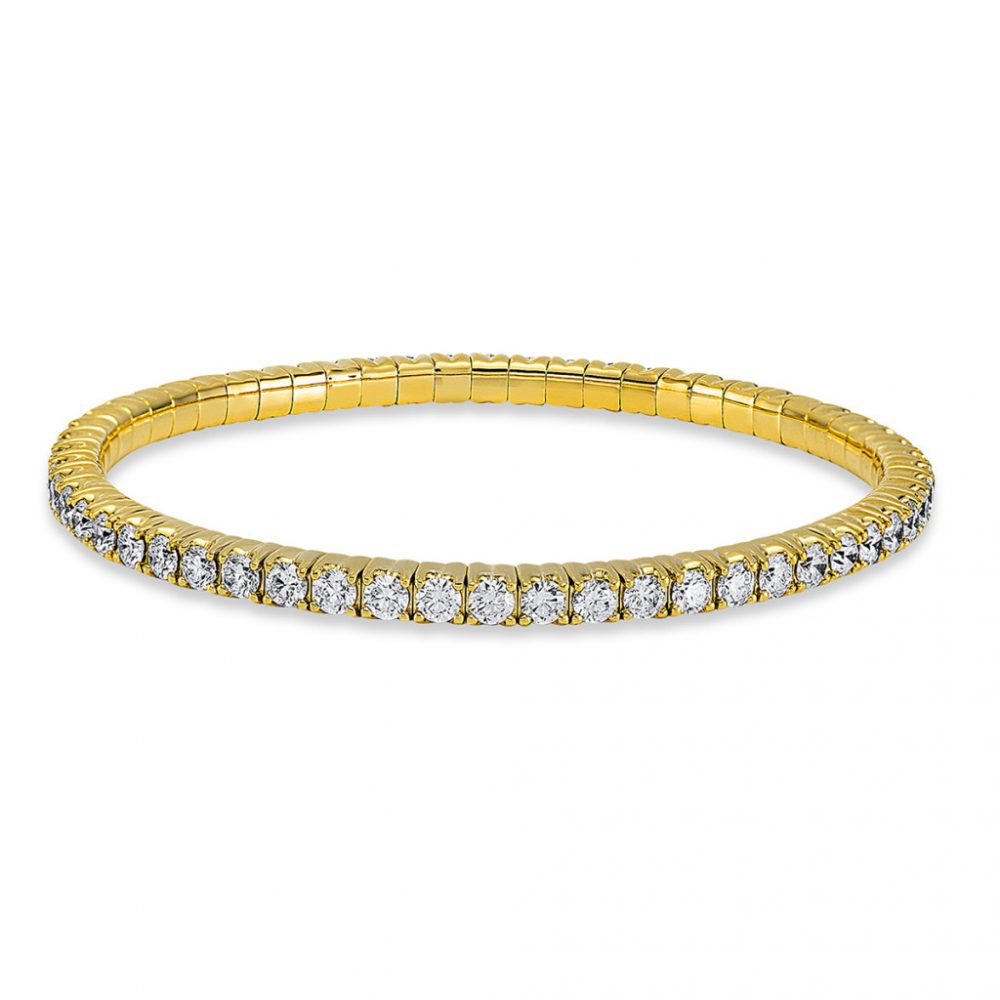 Yellowgold Diamond Bracelets