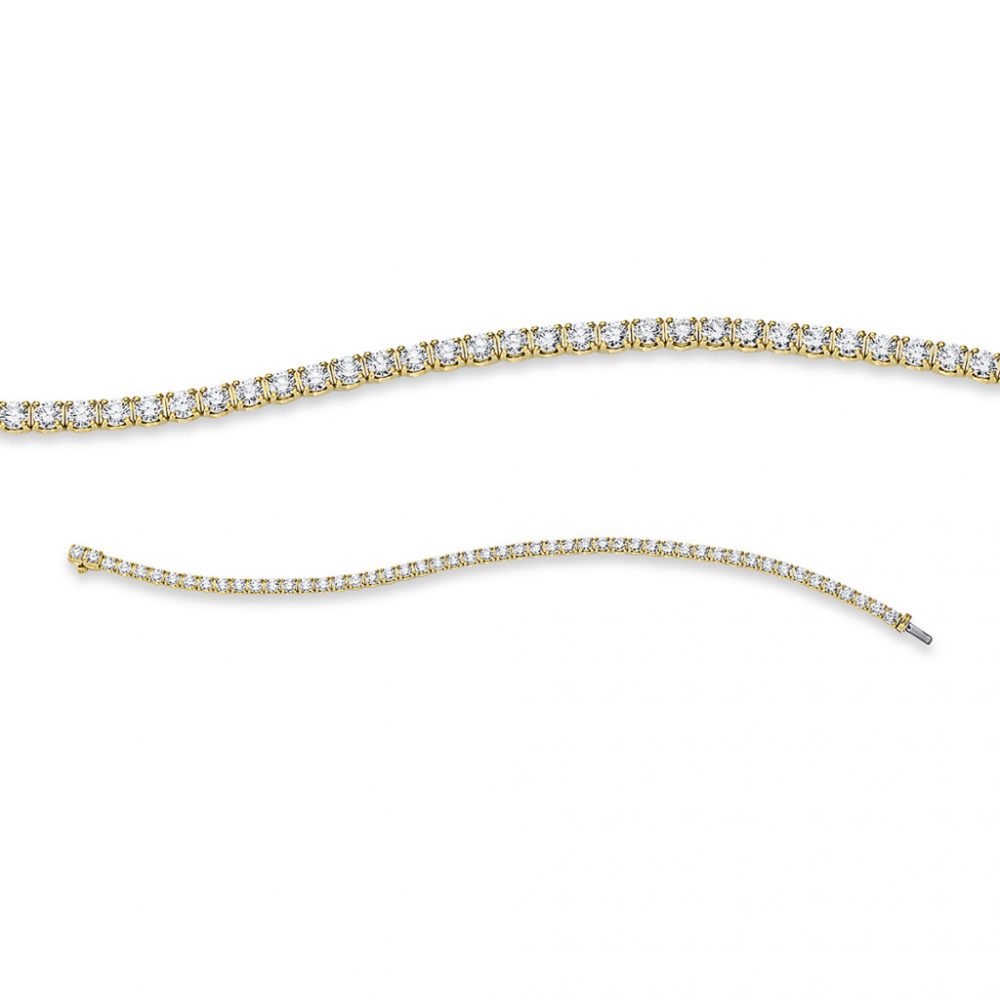 Yellowgold Diamond Bracelets