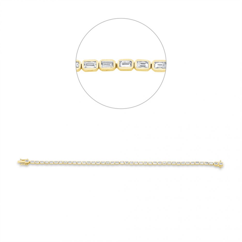 Yellowgold Diamond Bracelets