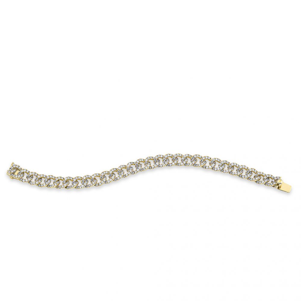 Yellowgold Diamond Bracelets