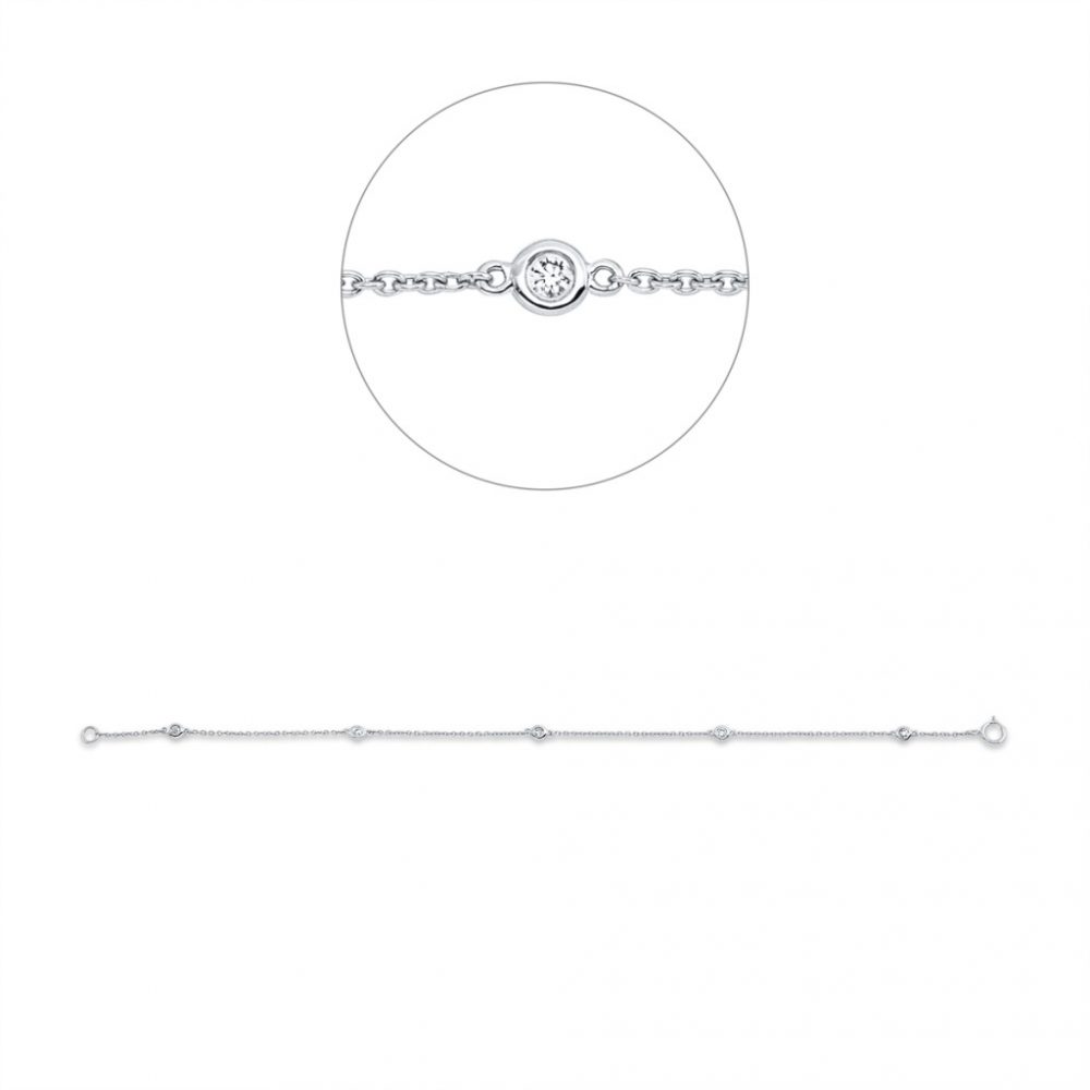 Whitegold Diamond Bracelets