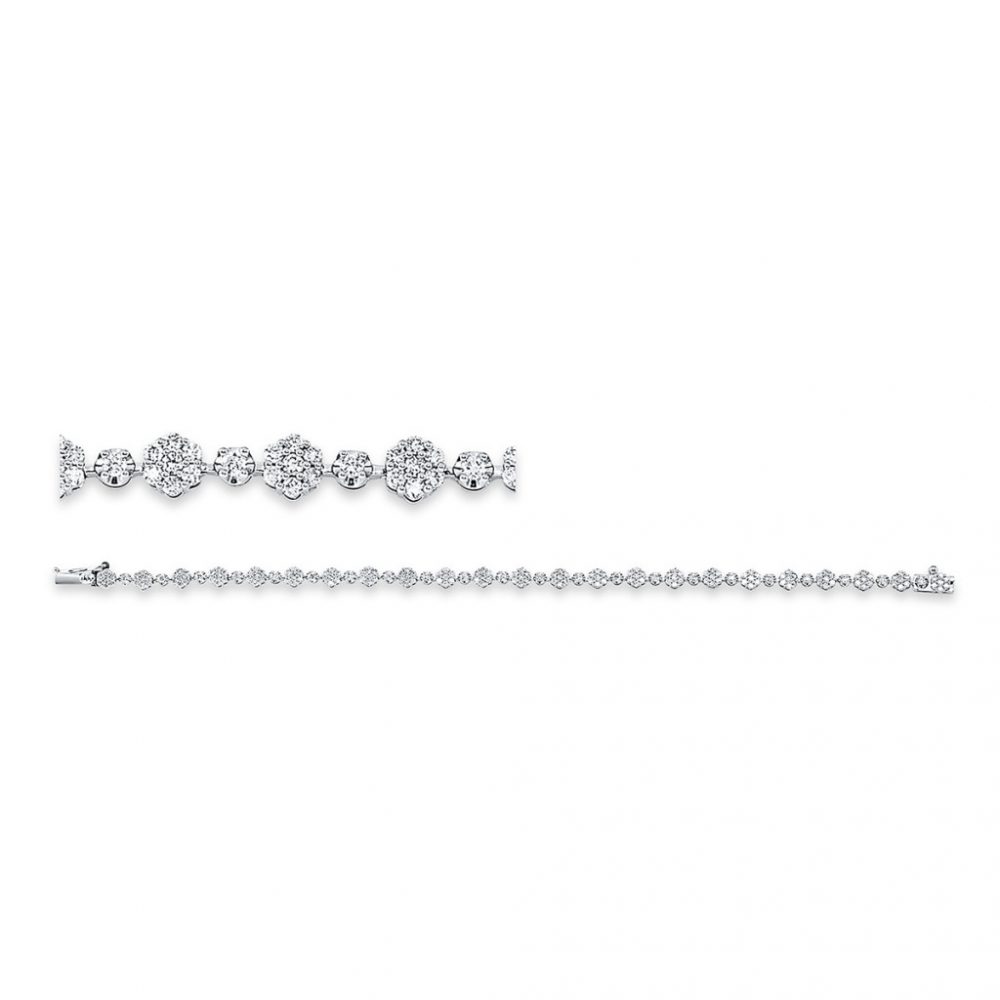 Whitegold Diamond Bracelets