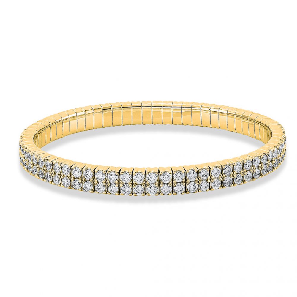 Yellowgold Diamond Bracelets