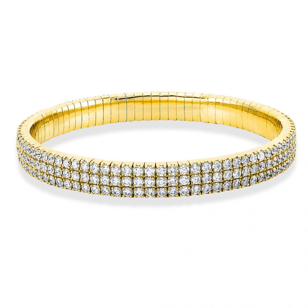 Yellowgold Diamond Bracelets