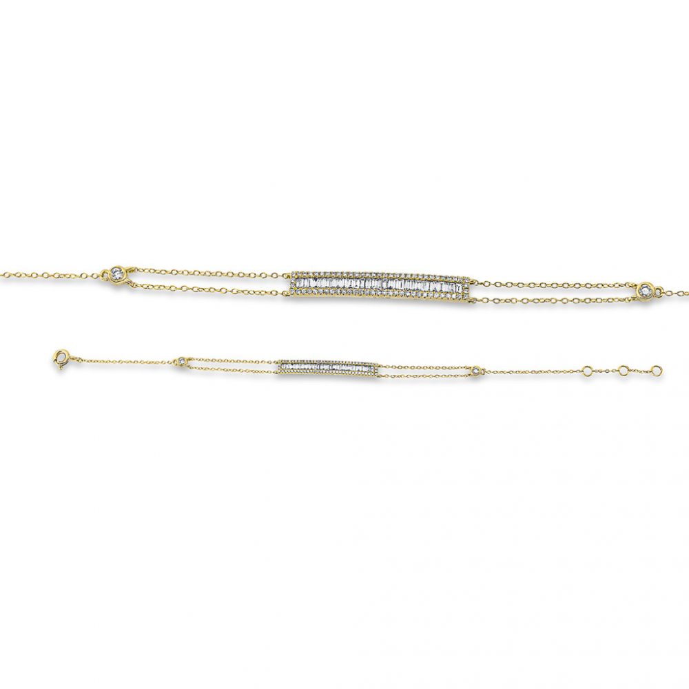 Yellowgold Diamond Bracelets