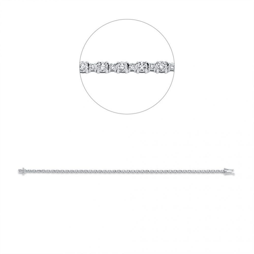 Whitegold Diamond Bracelets