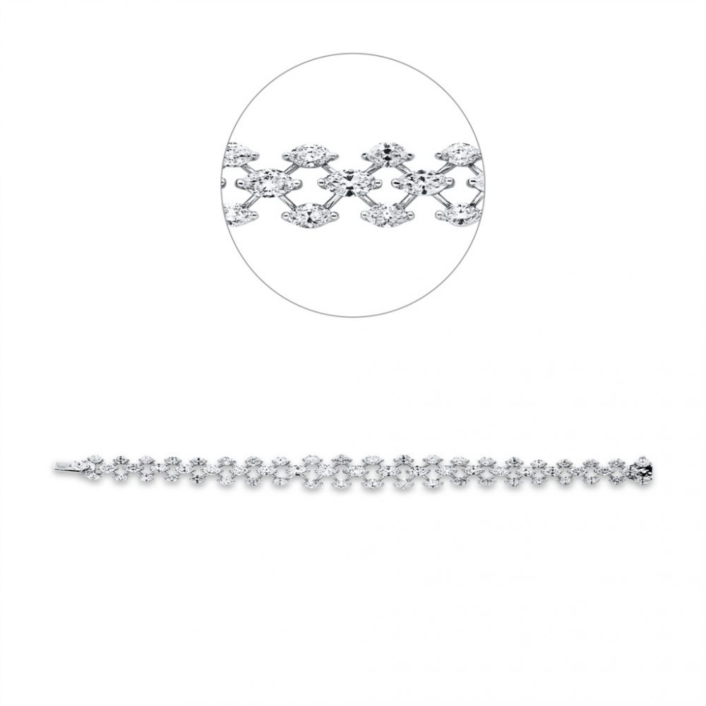 Whitegold Diamond Bracelets