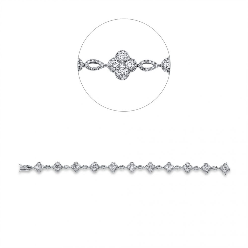 Whitegold Diamond Bracelets