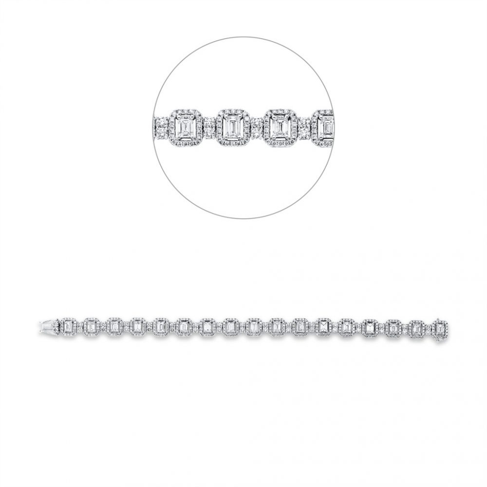 Whitegold Diamond Bracelets