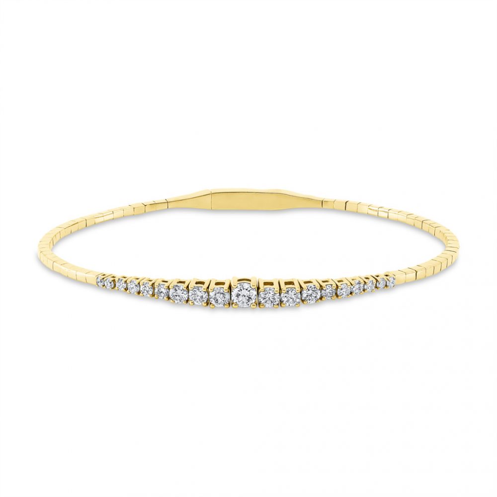 Yellowgold Diamond Bracelets